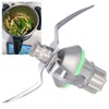 Blender Blade Stainless Steel Hardened Mixer Blade Replacement for Vorwerk