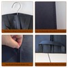 Yelinosk 2 PCS Black Suit Bag for Man 60x120cm, Dust