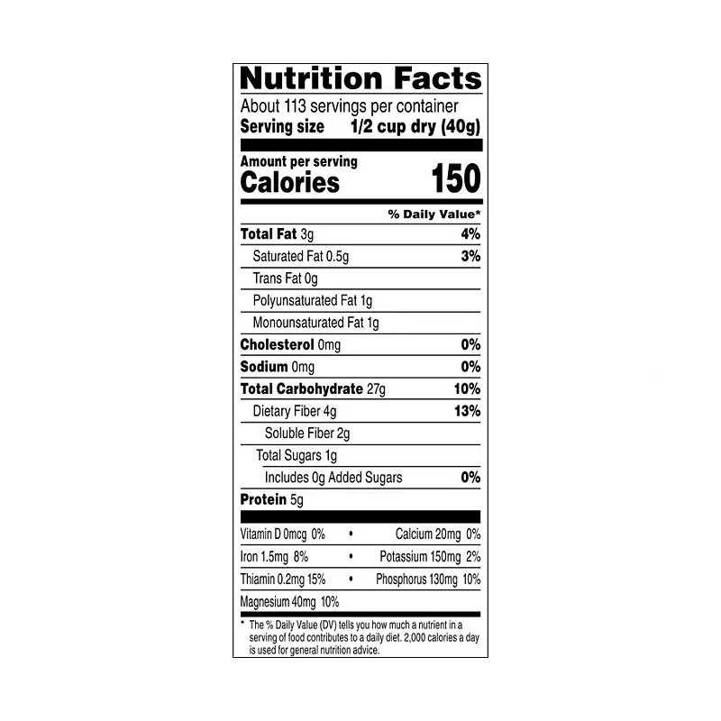 Quaker Old Fashioned Oats 160 oz., 2 pk. - 1-Minute