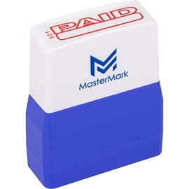 MasterMark Pre-Inked Premium Office Stamp - Paid