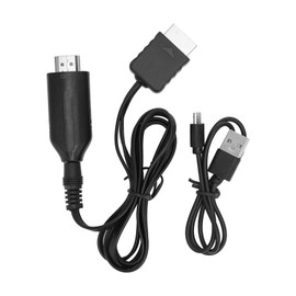 for PS1 to HD Multimedia Interface Cable Plug and Play Game Console Video Converter Cord for PS2