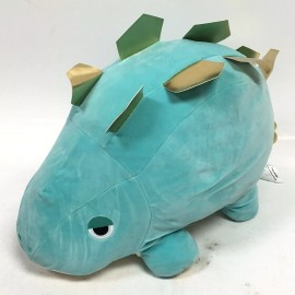 Ichi Trading Corporation Large 18" Blue Mochipuni Stegosaurus 2nd Dinosaur Plush Soft New