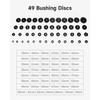 ACZCR 52-in-1 Custom Bushing Driver Tool Set 52PCS Transmission Wheel