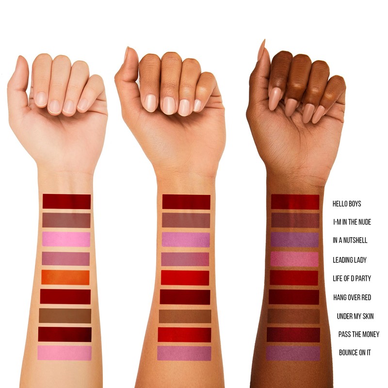 Sacha Cosmetics Intense Matte Lip Velvet Liquid Lipstick, Long-Lasting Velvet