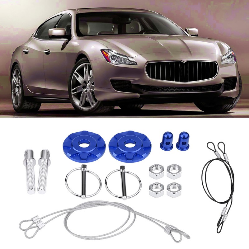 CNC Aluminum Alloy Car Racing Hood Pin Lock Appearance Kit