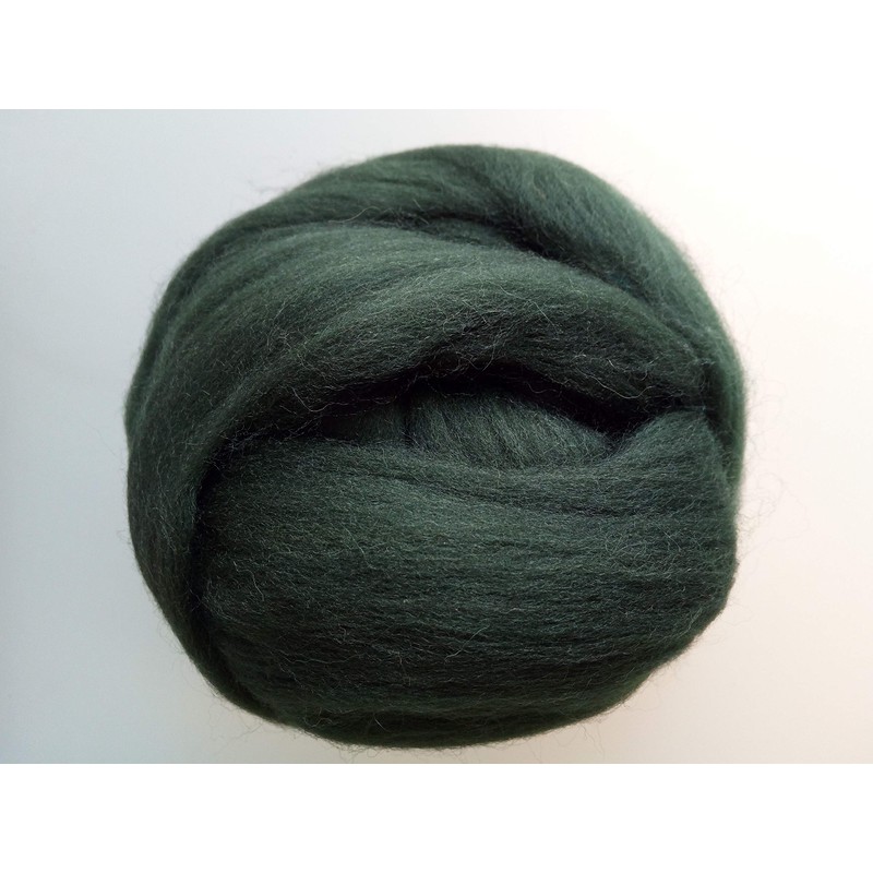 Forest Green* 100% Merino Wool Giant Yarn Extreme Arm Knitting