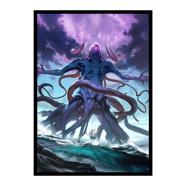 Katomula 100 MTG Card Sleeves with 100 Inner Sleeves, Textured