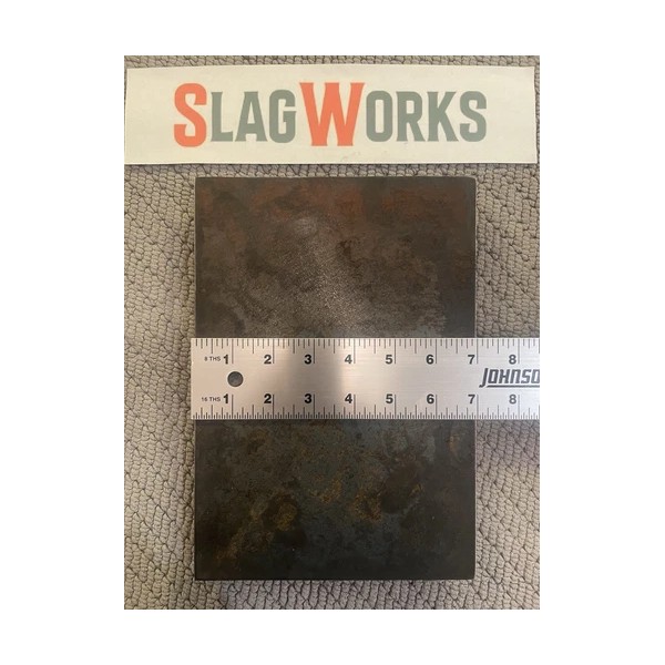 SlagWorks 1/8x7x10 inch steel plate 7”x10” A36 Hot Roll Flat