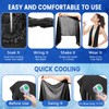 30 Pack Cooling Towels Bulk Microfiber Breathable, Classic