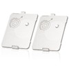 2pcs Bobbin Cover Plates, Plastic Bobbin Cover Slide Plate for