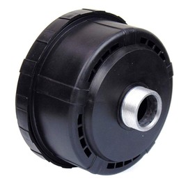 1"BSP 33mm Air Compressor Silencer Filter, Metal Intake Filter Sound Muffler for Air Compressor