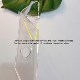 Clear Acrylic Wine Caddy Template,Laser Cut Acrylic Template, Router Template for Woodworkers and Makers (Model1)