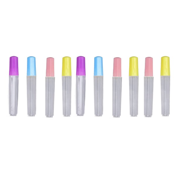 HEEPDD 10 Pieces Plastic Sewing Needle Containers Set, Transparent Storage