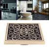 Floor Drain Antique Copper Shower Drain Kit for Home Hotel