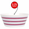 Peppy Patriotic Plastic Serving Bowl - (3.25" x 3.25") 1