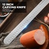 GrandMesser Carving Knife, 12 Inch Slicing Knife for Meat, Premium