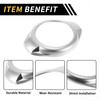 REPAIROCK 2 Pcs A Pillar Speaker Ring Cover Trim for