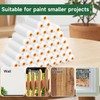 VOOMEY Foam Paint Roller,Small Paint Rollers 4 inch,White Paint Roller