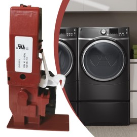 WH10X20821 Washer Door Lock Switch Replacement Part EG-380773.1 fit for GE Hotpoint Bosch 00648526, WH01X20823, GFWH1200H0WW, GFWS1700H1WW, GFW400SCK0WW, WFVC540SUC, WFVC5440UC, WFVC8440UC