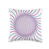 Identica Design Geometric Spirograph a Throw Pillow, 16x16, Multicolor