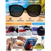 AEZUNI Trendy Reading Sunglasses 2.5 Women Stylish Square Sun Readers