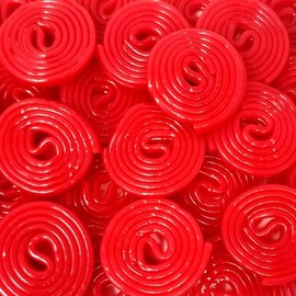 Smarty Stop Strawberry Licorice Wheel Gummy Candy (1 Pound (Pack of 1))