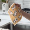 RECYCO Swedish Dishcloths for Kitchen | 6 Packs Cuddly Cats