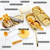 Kit Piezas Esteticista Cuidado Facial Bandejas Acero Inoxidable Cuencos Cepillos