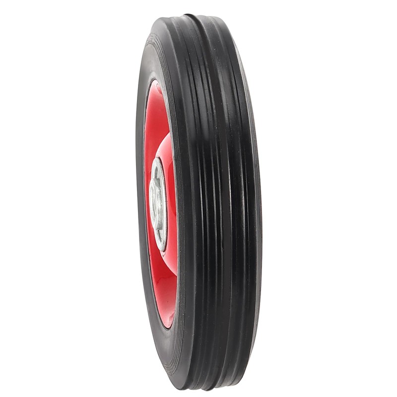 MAHIONG 4 Pack 8 x 1.75 Inch Solid Rubber Wheel,
