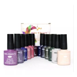 Miss Cherry Gel Esmalte Para Uñas Uv Led Semipermanente 12pz