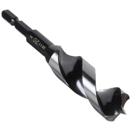 Star-M Anti-Burr F-Type Short Drill Bit, Hexagonal Shaft for Carpentry