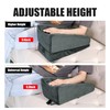BALAPET 2-in-1 Adjustable Height Arm Elevation Pillow with Pockets, Ergonomic