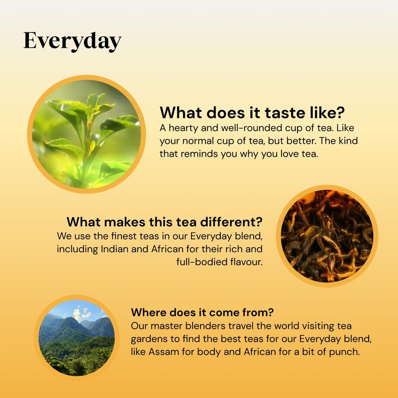Twinings Everyday Black Tea Classic Blend, Rich & Well Rounded