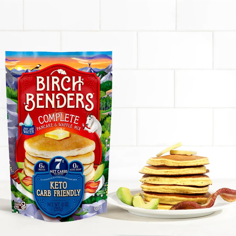 Birch Benders Keto Pancake and Waffle Mix, 10 oz. (Pack