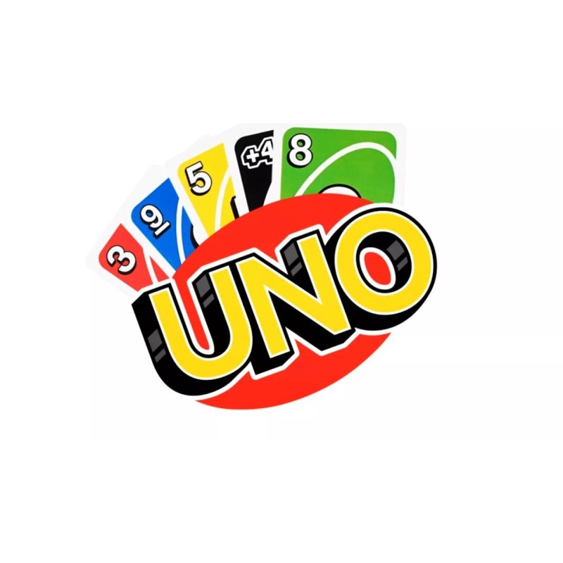 UNO card game gold color medal award winner, with your