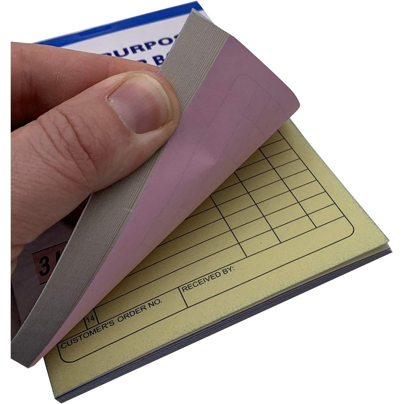 Sales Order Book 33 Triplicate Forms Carbonless 3 Copy's -