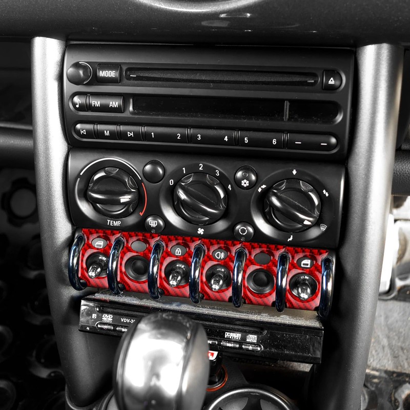 KUNGKIC For MINI COOPER R50 R53 2001-2006 Carbon Fibre Car