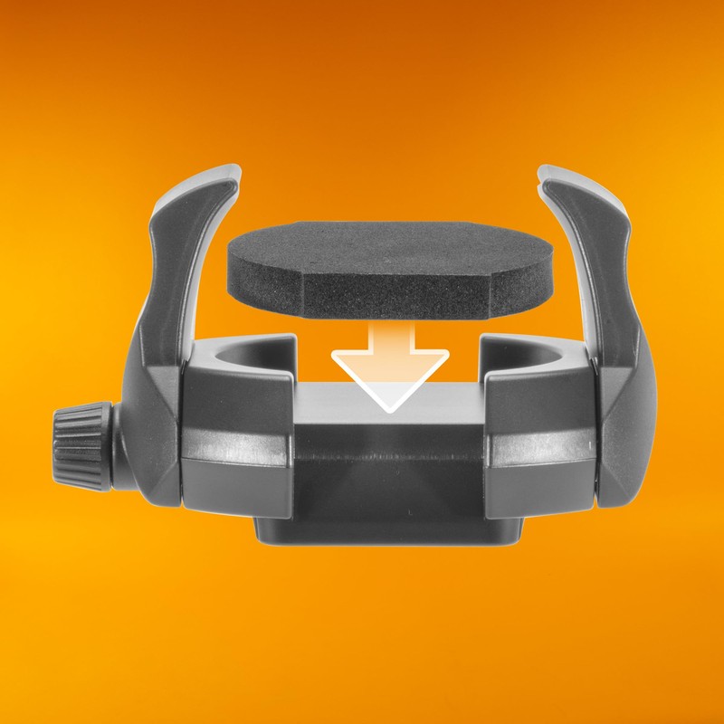 iBOLT SafeMag Suction Cup Mount- Compatible with Qi, MagSafe, and