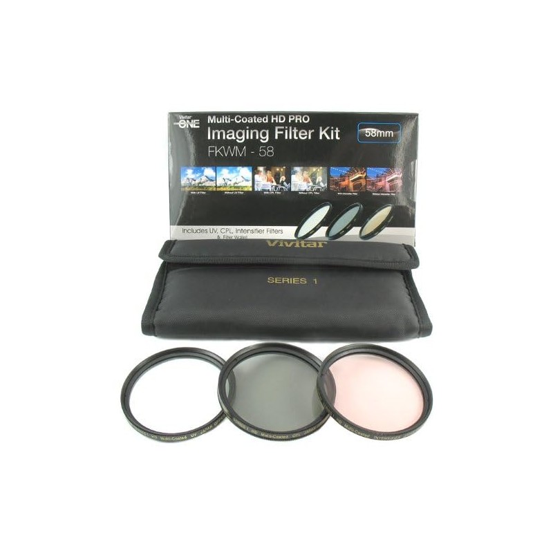 Vivitar Series 1 Multi-Coated HD PRO Imaging Filter Set (58mm