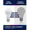 UNILAMP 3 Way Light Bulbs 30 70 100W Equivalent, 3-Way