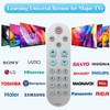 FOXRMT Learning Universal TV Remote Control, Big Button Universal TV