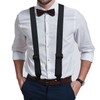 Buyless Fashion Heavy Duty Suspenders for Men - 48" Adjustable