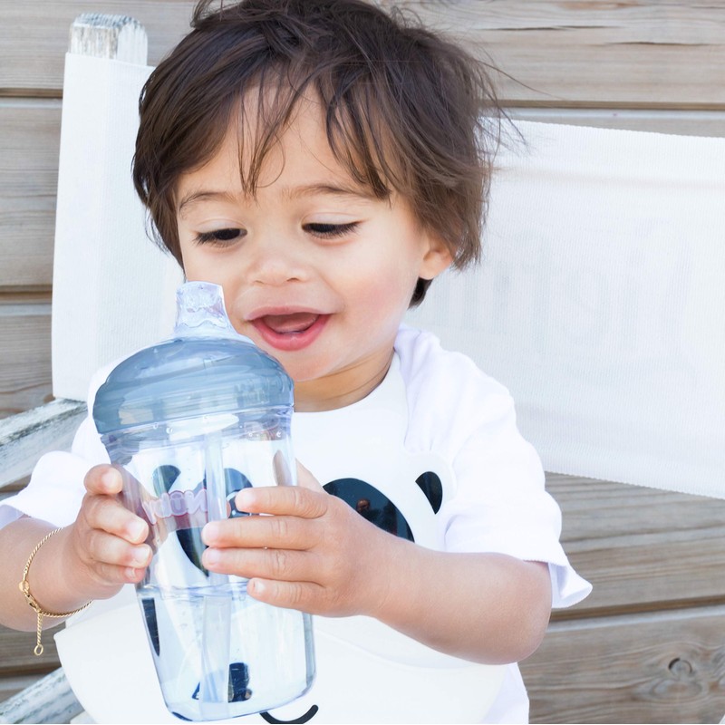Nuby Tritan No-Spill Trainer Cup with Silicone Spout & 360