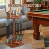 FESHIR 360 Degree Rotating Pool Stick Holder, Floor Stand Billiards