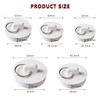 5 Pieces Bath Stopper Plug, Sink Plug Rubber, Rubber Bath