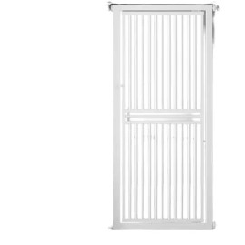 가드 2M 울타리 도어 펜스 중문 간이 안전문 네트망 블랙 [I. 흰색 180c 전체 용접] Guard 2M Fence Door Barrier Safety Gate Net Black [I. White 180c Fully Welded]
