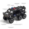 Unbranded 1:32 LIght Sound Moveable Alloy Police Lengthen Car Model