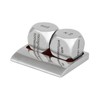 ZAHEPA Decision Maker Dice Paper Weight for Office Table, Stylish
