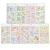 Fleurage Fleur Seal, 212689 Flower Language Sticker (Flower Language of
