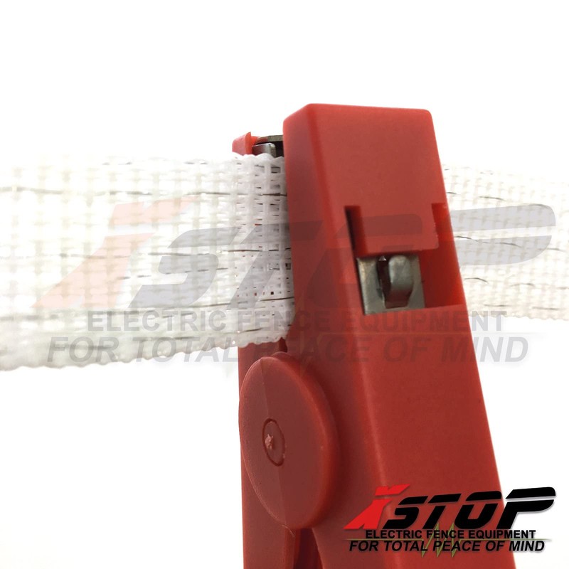 X-Stop Pair of Electric Fence Connection Cable Earth and Fence